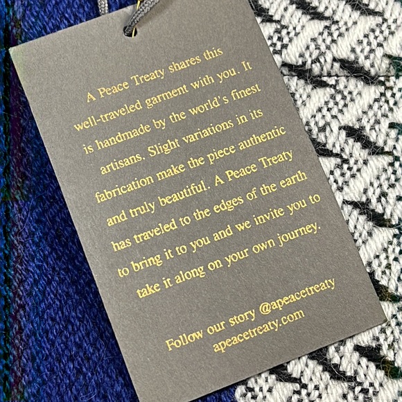 A Peace Treaty 100% Baby Alpaca Handmade in Peru Wrap Skirt size XS-S 🦙 - Picture 4 of 16